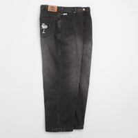 Butter Goods x Peanuts Spike Denim Jeans - Faded Black thumbnail
