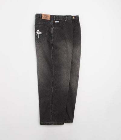 Butter Goods x Peanuts Spike Denim Jeans - Faded Black
