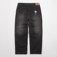 Butter Goods x Peanuts Spike Denim Jeans - Faded Black thumbnail