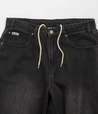 Butter Goods x Peanuts Spike Denim Jeans - Faded Black