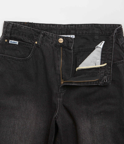 Butter Goods x Peanuts Spike Denim Jeans - Faded Black