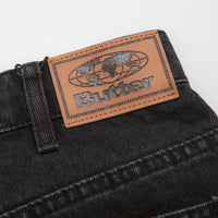 Butter Goods x Peanuts Spike Denim Jeans - Faded Black thumbnail