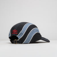 Butter Goods x Umbro Diamond Cap in Black and Slate thumbnail