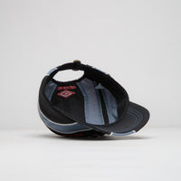 Butter Goods x Umbro Diamond Cap in Black and Slate thumbnail