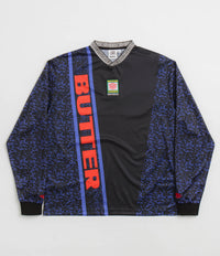 Butter Goods x Umbro Goalie Jersey in Black and Blue