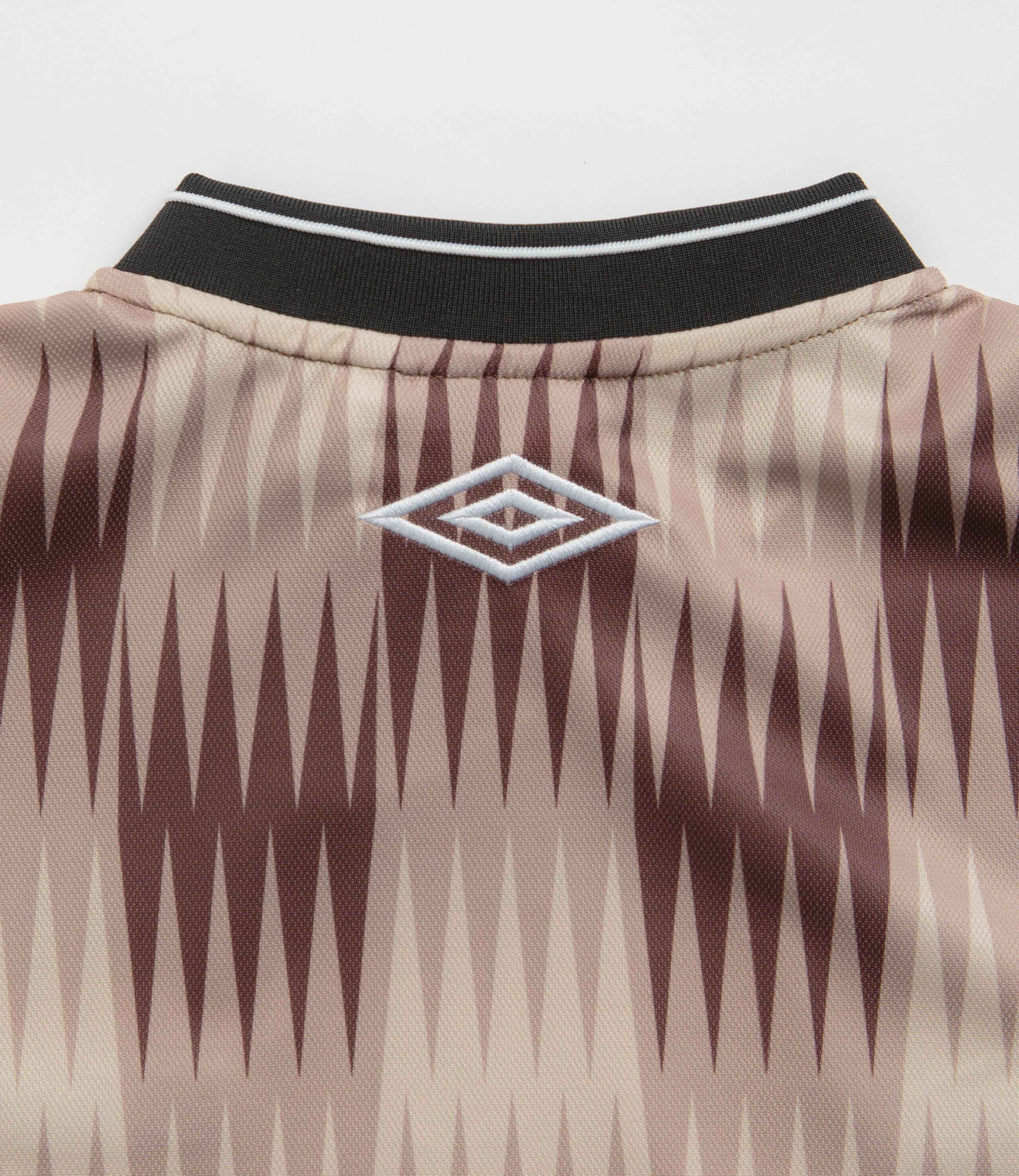 UMBRO JERSEY トップス Butter Goods x Umbro Optical Jersey - Brown / Taupe | Flatspot