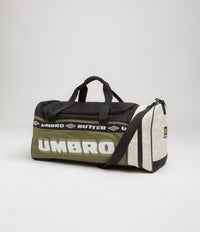 Butter Goods x Umbro Training Bag in Forest and Navy / Sand