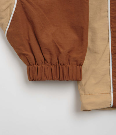 Butter Goods x Umbro Training Sweatshirt in Chocolate and Tan