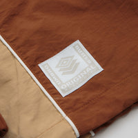 Butter Goods x Umbro Training Sweatshirt in Chocolate and Tan thumbnail