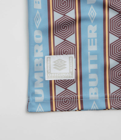 Butter Goods x Umbro Vert Jersey - Sky / Brown