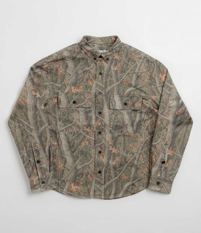 Butter Goods Yard Shirt - Forest Camo