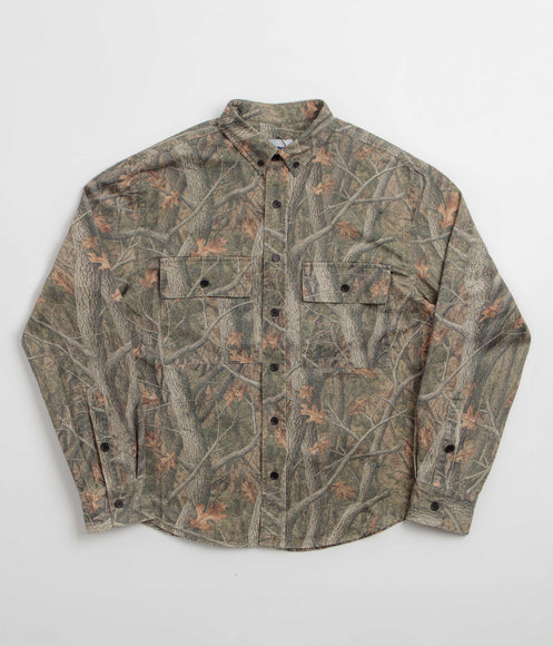 Butter Goods Yard Shirt - Forest Camo