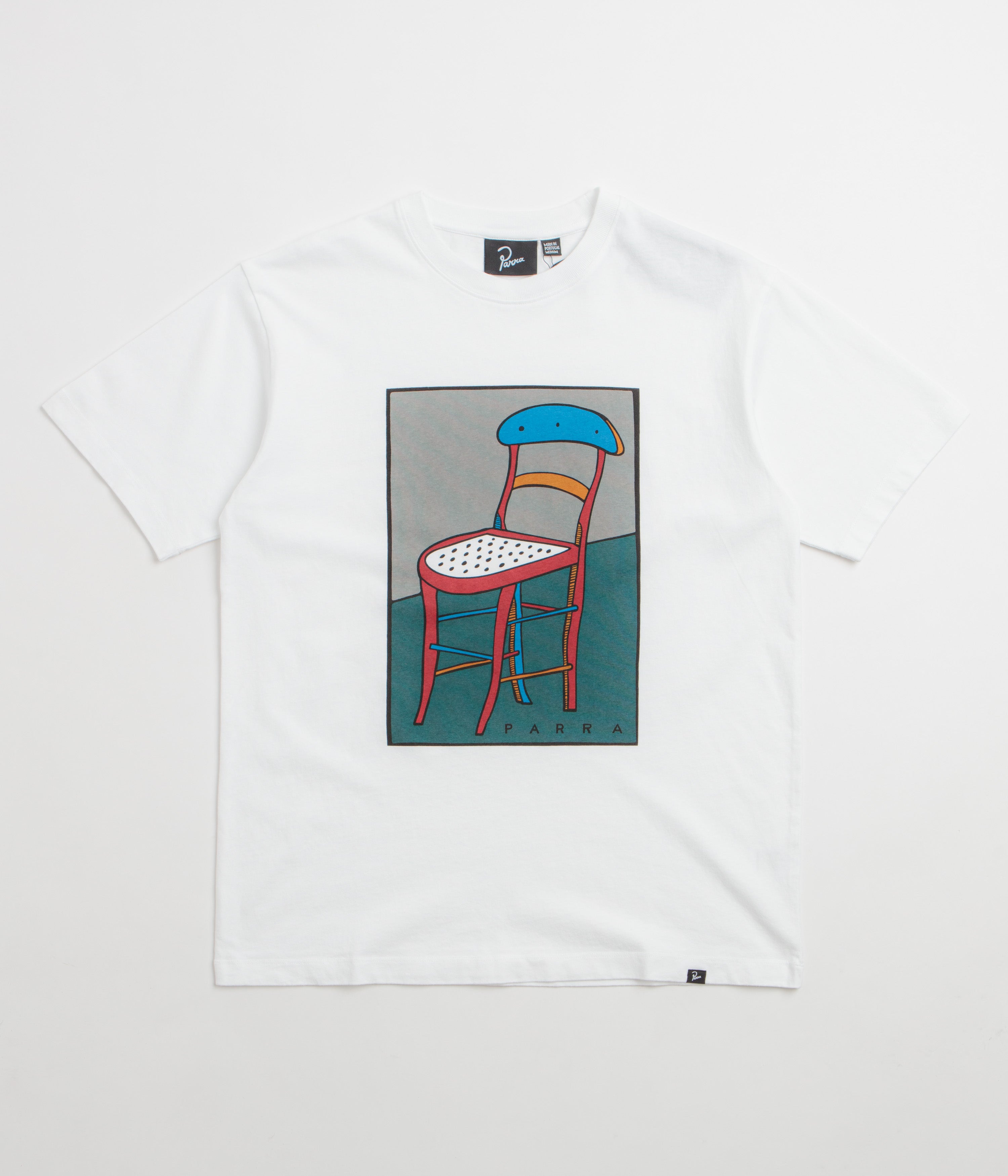 by Parra A Chair T-Shirt - White