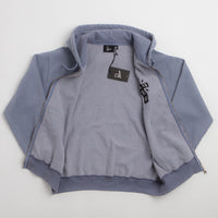 by Parra A Cross To Bear Zip Hoodie - Blue thumbnail