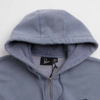 by Parra A Cross To Bear Zip Hoodie - Blue thumbnail