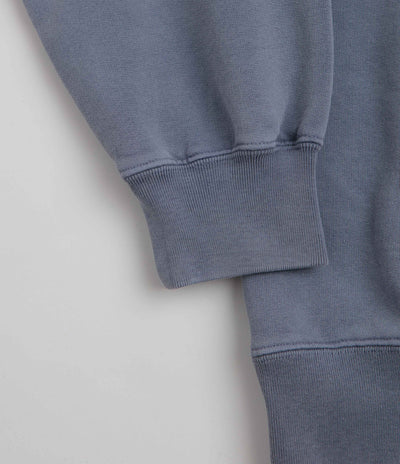 by Parra A Cross To Bear Zip Hoodie - Blue