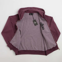 by Parra A Cross To Bear Zip Hoodie - Purple thumbnail