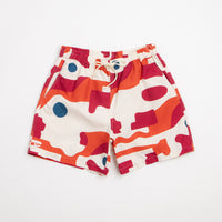 by Parra Abstract Mountain Swim Shorts in Red thumbnail