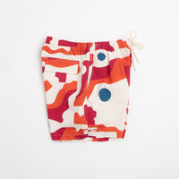 by Parra Abstract Mountain Swim Shorts in Red thumbnail
