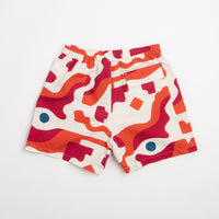 by Parra Abstract Mountain Swim Shorts in Red thumbnail