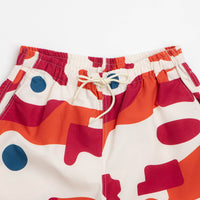 by Parra Abstract Mountain Swim Shorts in Red thumbnail
