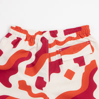by Parra Abstract Mountain Swim Shorts in Red thumbnail