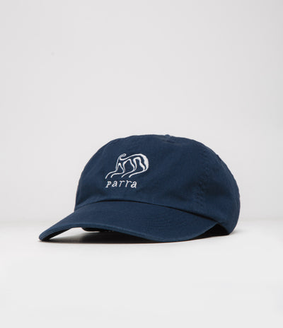 by Parra Alien Head Cap in Midnight Blue