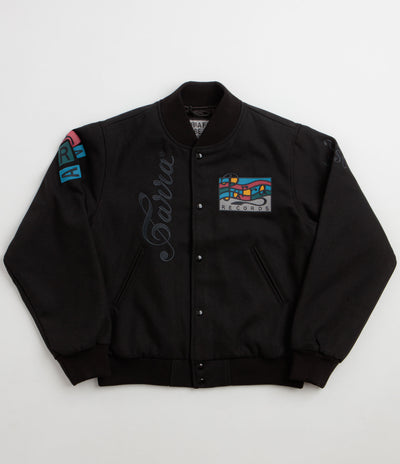 by Parra All The Best Varsity Jacket - Black