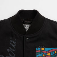 by Parra All The Best Varsity Jacket - Black thumbnail