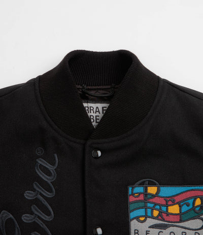 by Parra All The Best Varsity Jacket - Black