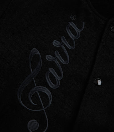 by Parra All The Best Varsity Jacket - Black