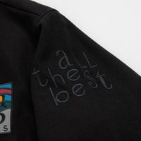 by Parra All The Best Varsity Jacket - Black thumbnail