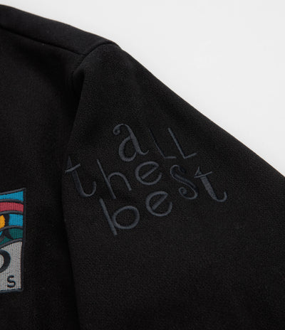 by Parra All The Best Varsity Jacket - Black