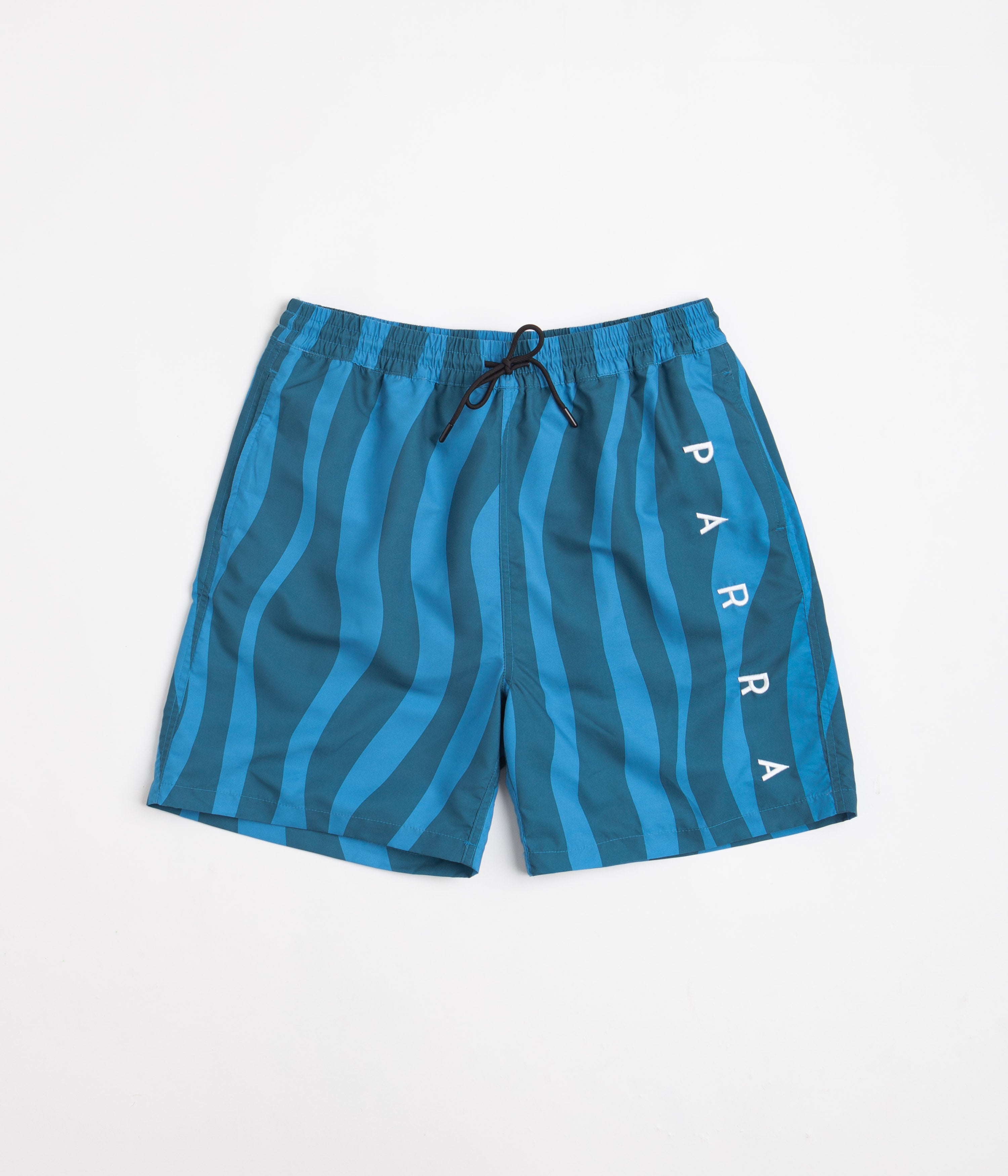 by Parra Aqua Weed Waves Swim Shorts - Greek Blue | Flatspot
