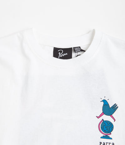 by Parra Art Anger T-Shirt - White