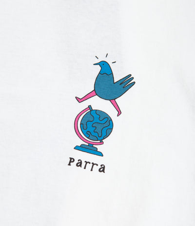 by Parra Art Anger T-Shirt - White