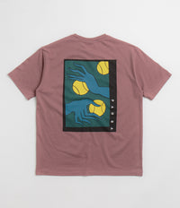 by Parra Ball Catcher T-Shirt - Dusty Rose