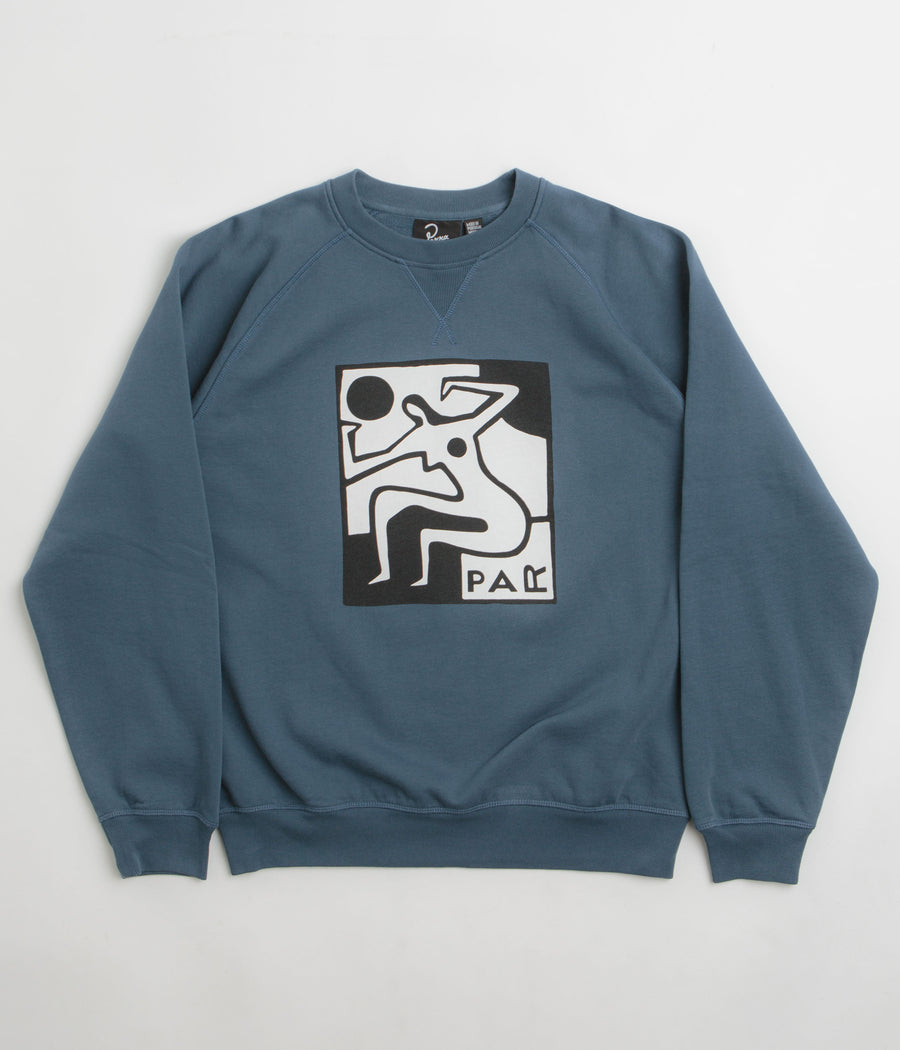 by Parra Ball Sports Crewneck Sweatshirt in Dark Blue