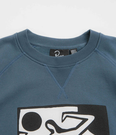 by Parra Ball Sports Crewneck Sweatshirt in Dark Blue
