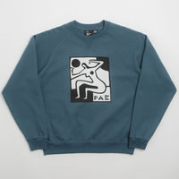 by Parra Ball Sports Crewneck Sweatshirt in Dark Blue thumbnail