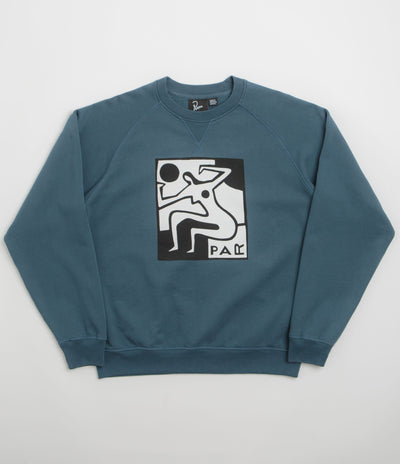 by Parra Ball Sports Crewneck Sweatshirt in Dark Blue