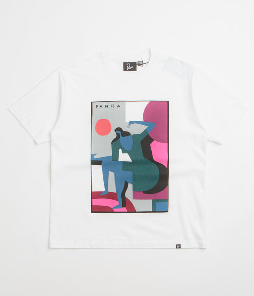 by Parra Ball To The Face T-Shirt - White