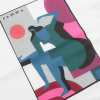 by Parra Ball To The Face T-Shirt in White thumbnail