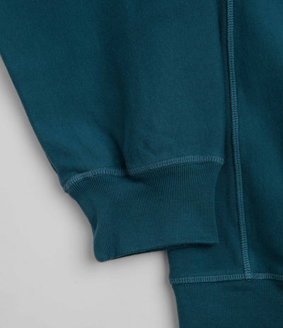 by Parra Balloon Logo Cross-Grain Crewneck Sweatshirt - Blue