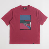 by Parra Beach Parking T-Shirt - Raspberry thumbnail
