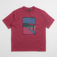 by Parra Beach Parking T-Shirt in Raspberry thumbnail