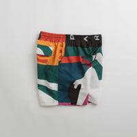 by Parra Beached In White Swim Shorts in Multi thumbnail