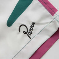 by Parra Beached In White Swim Shorts in Multi thumbnail