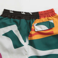 by Parra Beached In White Swim Shorts in Multi thumbnail