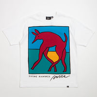 by Parra Bear Dog Hammer T-Shirt - White thumbnail